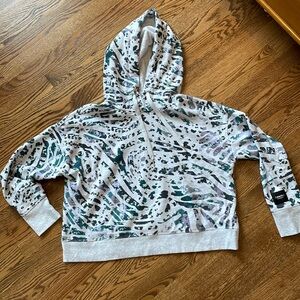 LIKE NEW Calvin Klein Oversized Cropped Hoodie